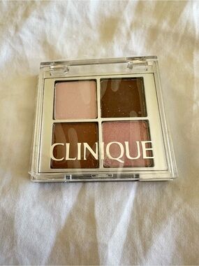 Clinique All About Shadow Quad Eye Shadow for Women, Pink Chocolate for Women
